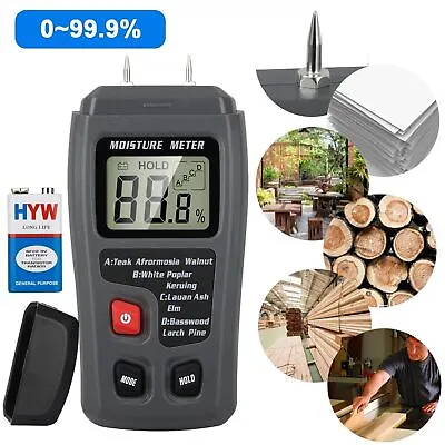 Buy US Digital LCD Wood Moisture Meter Detector Tester Humidity Hygrometer Test  • 12.59$