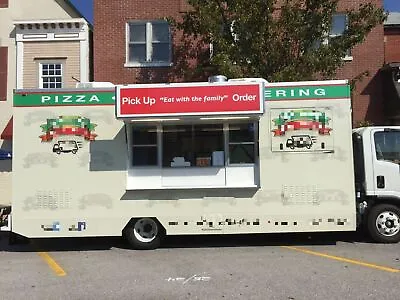 Buy 2016 Isuzu NPR HD LOADED TURNKEY Pizza Catering Truck For Sale In Missouri! • 149,800$