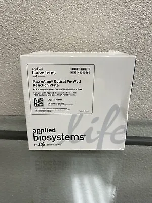Buy Applied Biosystems MicroAmp Optical 96-Well Reaction Plate, N8010560, 10 Plates • 39.95$
