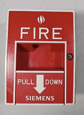Buy 1 Used Siemens Msi-10b Emergency Fire Alarm Pull Down Station ***make Offer*** • 23.39$