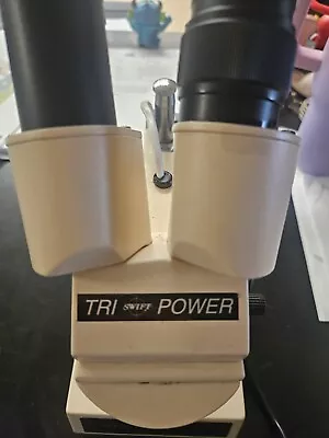 Buy Original Swift Instruments M27 Tri-Power Stereo Microscope Lab Equipment • 10$