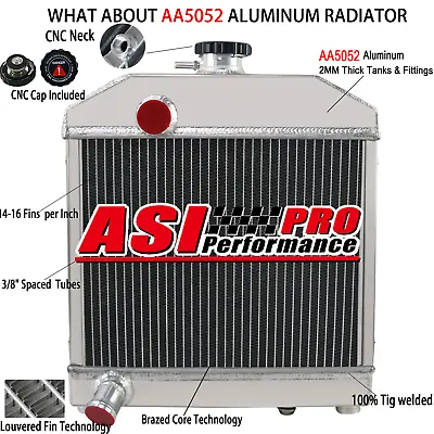 Buy Aluminum Radiator Fits Kubota L Series L175 L185 L1500 L1501 L1801 15221-72060 • 159$