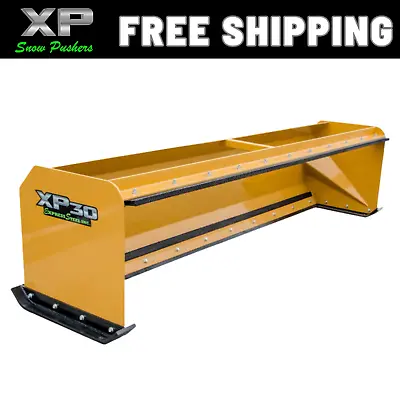 Buy 10' Xp30 With Pullback Bar Cat Yellow Snow Pusher Box Bobcat Case -free Shipping • 2,800$