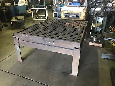 Buy Acorn Iron & Supply 6’x 5’ Welding Table & Stand 1 3/4” Holes - Will Ship • 5,650$