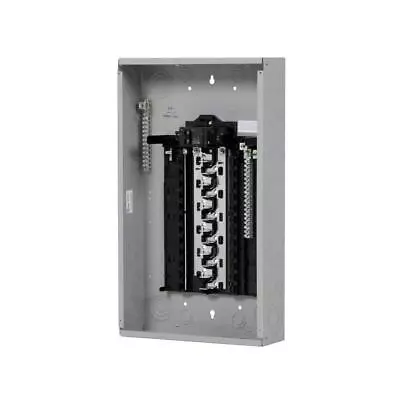 Buy Main Breaker SN 125 Amp 24-Space 24-Circuit Indoor Plug-On Neutral Load Center • 129.71$