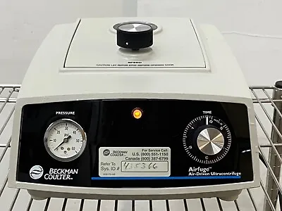 Buy EUC Beckman Coulter 340400 Airfuge Air-Drive Ultracentrifuge + Rotor, Unit #2 • 1,999$