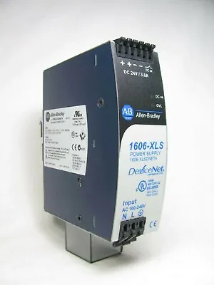 Buy Allen Bradley, 1606-XLSDNET4, DeviceNet, Power Supply, 24 VDC, 3.8 AMP, Used • 53.95$
