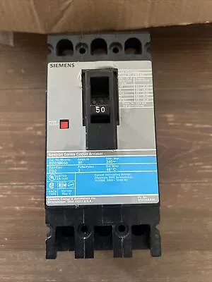Buy Siemens Ed23b050 50 Amp Circuit Breaker 3 Pole 240 Vac • 99.99$