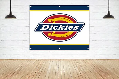 Buy For DICKIES Brand Exposure Vinyl Banner Sign Retail Apparel Clothing Boutique • 37.99$