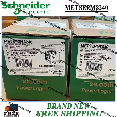 Buy 1 PC Schneider Electric METSEPM8240 Power Logic PM8240 Power Meter - BRAND NEW • 2,582.69$