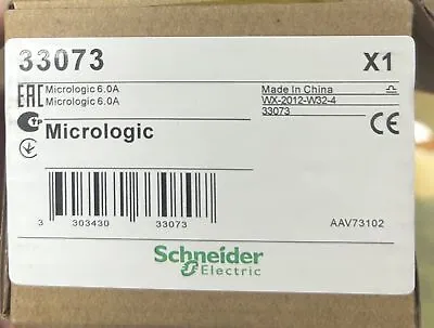 Buy New In Box Schneider Electric Trip Unit Micrologic 6.0A LSIG Schneider 33073 • 936.50$