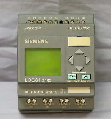 Buy Siemens LOGO! 24RC Module (R4) • 80$
