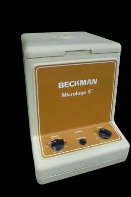 Buy Beckman Instruments Microfuge E Centrifuge 348720 MICROE • 18.75$