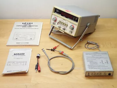 Buy Sencore LC101 Z Meter Capacitor Analyzer With SCR 250 Estate Item Project • 532.46$