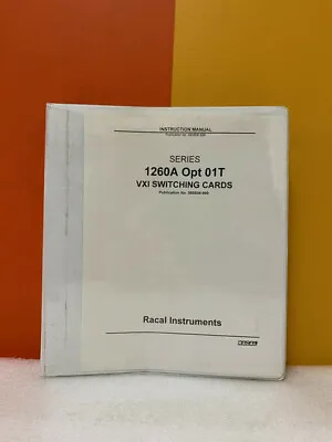 Buy Racal Instruments 980806-999 Series 1260A Opt 01T VXI Switching Cards • 49.99$