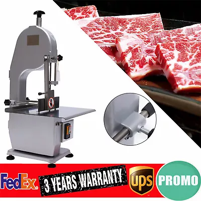 Buy 1500W Commercial Electric Meat Bone Saw Band Saw Machine Frozen Meat Fish Cutter • 427.50$