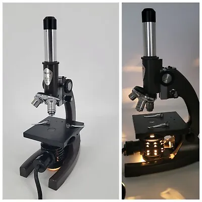Buy Swift Nine Fifty Series Microscope Compound Lighted 40x 10x 4x Homeschool • 65$