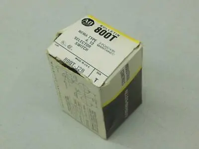 Buy Allen Bradley 800T-J2B, 3 Position Maintained Selector Switch • 109.99$