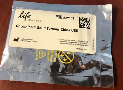 Buy New Applied Biosystems Life Technologies Oncomine Solid Tumour China USB A29138 • 190$