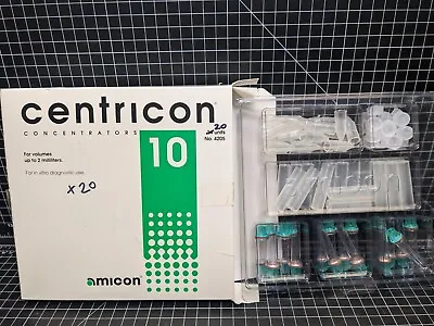 Buy Amicon Centricon 10 4205 Centrifuge Concentrators Lab Dna Rna Beckman Millipore • 40.50$