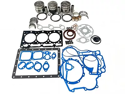 Buy For Kubota D1105 Engine Overhaul Rebuild Kit 16060-21114 B2410HSE B2620HSD STD • 399.97$