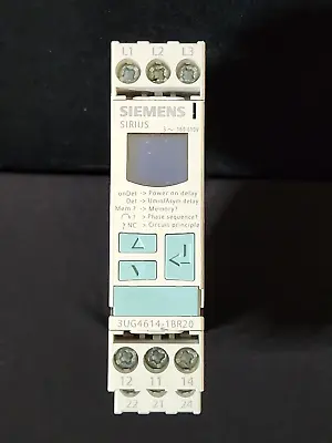 Buy Siemens Sirius 3UG4614-1BR20 Monitoring Relay • 69.95$