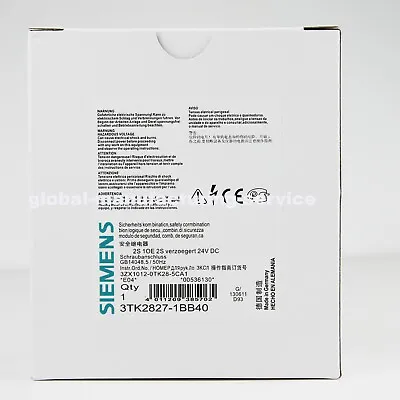 Buy NEW Siemens 3TK2827-1BB40 Safety Relay • 487.61$