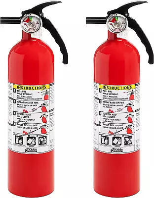 Buy Set Of 2 FIRE EXTINGUISHER For Car Truck Auto Marine Boat Kidde 3-Lb Dry • 54.95$