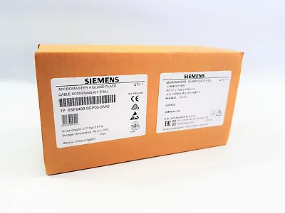 Buy Siemens Micromaster 4 Gland Plate 6SE6400-0GP00-0AA0 Cable Screening Kit ( Fsa ) • 17.12$
