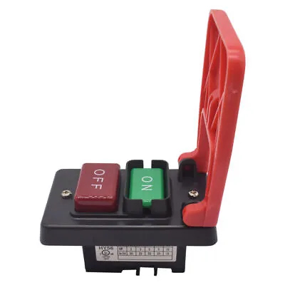 Buy Push Button Switch For Grizzly G0715P Polar Bear Series Hybrid 10-Inch Table Saw • 51.88$