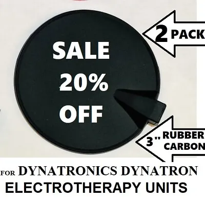 Buy Rubber Carbon Multi-Use Electrode For Dynatronics Dynatron Plus & Solaris Series • 26.99$