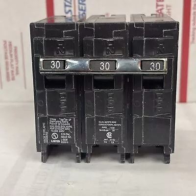 Buy Siemens Q330 Circuit Breaker - Black QP NEW30 Amp 3 Pole ( No Box) • 44$