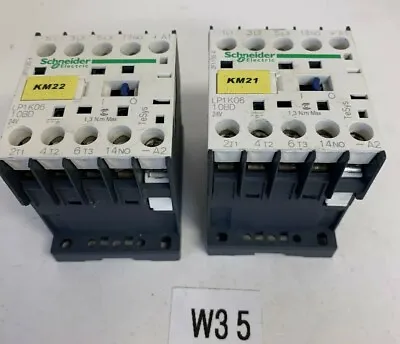 Buy Schneider Electric Tesys LP1K061OBD  Contactor 24V Coil Lot Of 2 Fast Shipping! • 40$