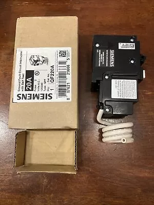 Buy Siemens QF220A 20 Amp 120V Ground Fault Circuit Interrupter • 130$