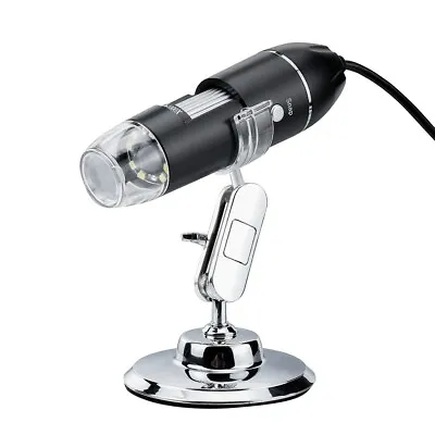 Buy 3in1 USB Digital Microscope 1000X 8 LED Magnification Handheld Endoscope Camera • 12.37$