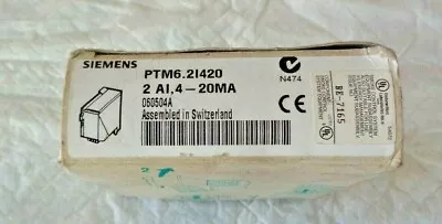 Buy SIEMENS PTM6.21420 MBC/RBC Point Termination Module New In Box NIB • 39.95$