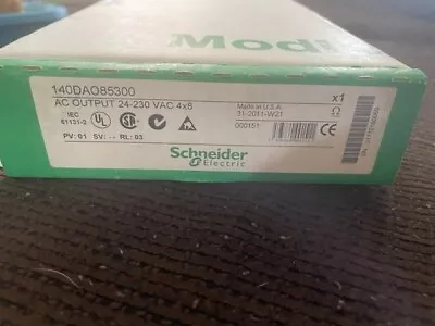 Buy SCHNEIDER Electric 140DAO85300 MODICON AC Output NEW IN OPEN BOX • 1,300$