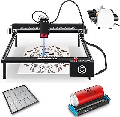 Buy Comgrow Z1 Pro 20W Output Laser Engraver With Air Assist Rotary Roller Honeycom  • 579$