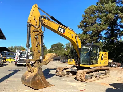 Buy 2018 Caterpillar 323 Hydraulic Excavator Trackhoe Cab Hyd Aux Thumb CAT • 1$