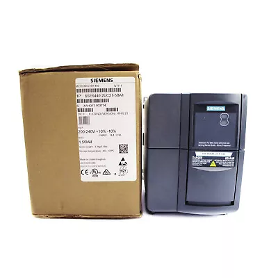Buy New Siemens 6SE6440-2UC21-5BA1 MICROMASTER440 Without Filter 6SE6 440-2UC21-5BA1 • 480.61$