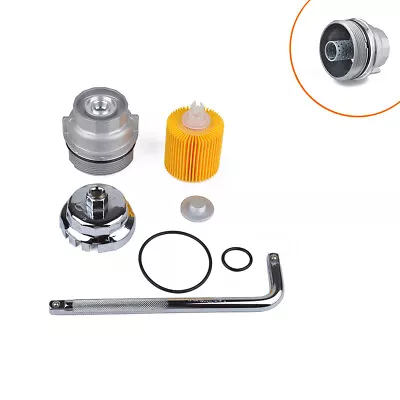 Buy FIT For Lexus Oil Filter Repair Kit : Oil Filter+Filter Cover+Oil Filter Wrench • 66.79$