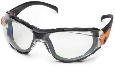 Buy Delta Plus Go-Specs Safety Glasses Black Frame Clear Anti-Fog Lens • 12.39$