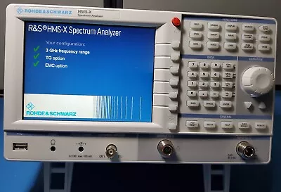 Buy Rohde & Schwarz HMS-X Spectrum Analyzer With 3G,TG,EMC Same As HMS3010 Like New • 1,704.65$
