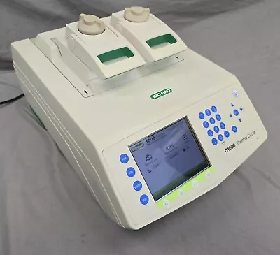 Buy Bio-Rad C1000 PCR Thermal Cycler With Dual 48-Well Fast Block *READ DESCRIPTION* • 999.99$