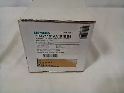 Buy Siemens 3RA2110-1AA15-1BB4 Combination Starter • 69.28$