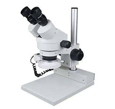 Buy Radical 165mm/6  WD 45x Zoom Stereo Disection Industrial Microscope Circular LED • 314.10$