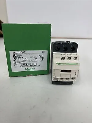 Buy Schneider Electric Contactor - LC1D25G7 - 120VAC 50/60Hz - TeSys - 034973 • 90$
