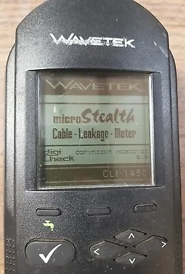 Buy Digi Check Micro Stealth Cable- Leakage-meter  Wavetek Cli-1450 • 50$