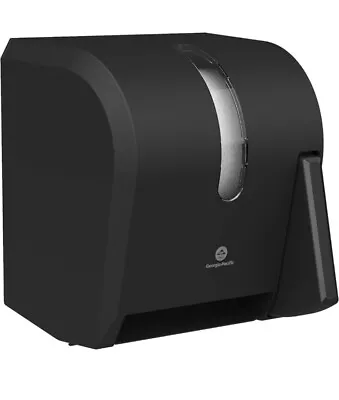 Buy Georgia-Pacific Push Paddle Roll Paper Towel Dispenser By GP PRO, 54338A, Black • 25$