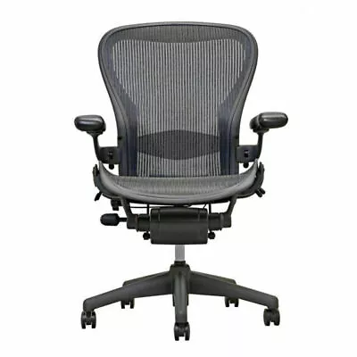 Buy Herman Miller Aeron Office Chair - Black • 93$